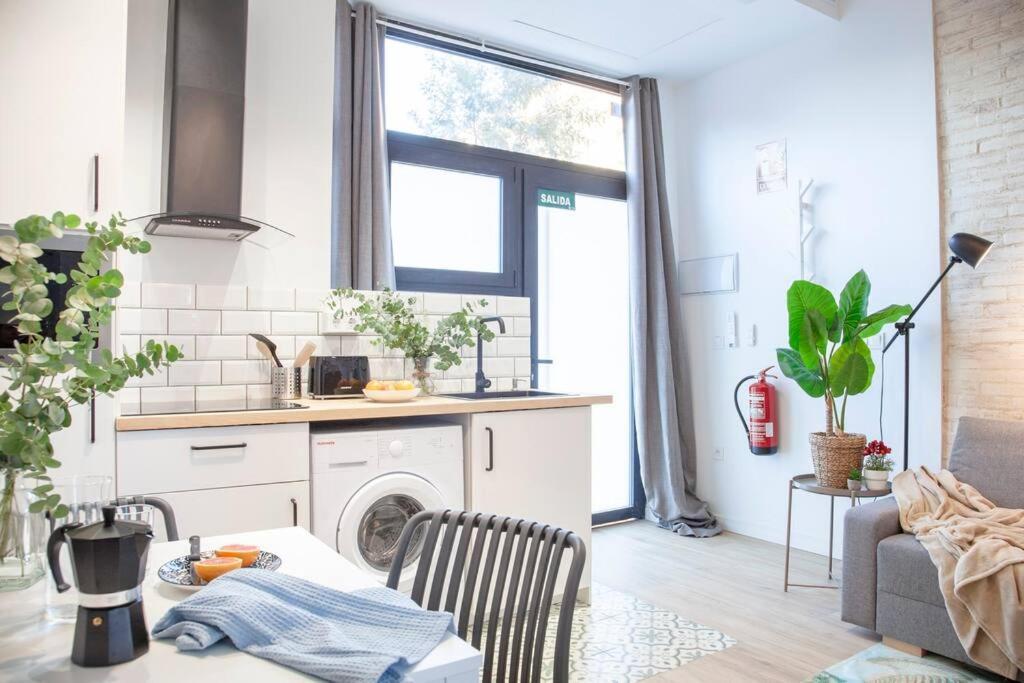 Al5 Seaside Bliss-Stylish Loft Steps From Malvarrosa Valencie Exteriér fotografie