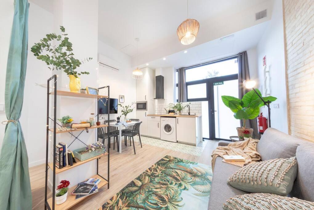 Al5 Seaside Bliss-Stylish Loft Steps From Malvarrosa Valencie Exteriér fotografie
